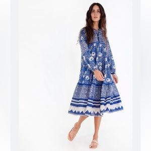 Matta Yamani Booj Dress XS Blue